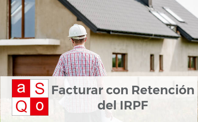 Facturar con retención del IRPF