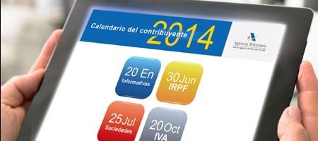 calendario contribuyente 2014